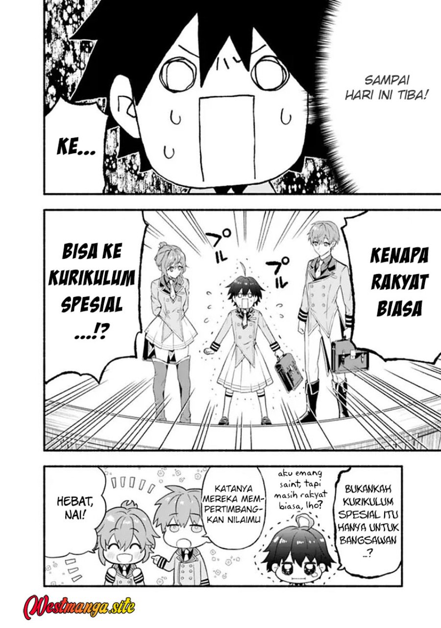 Maryokuryou Rekidai Saikyou na Tensei Seijo-sama no Gakuen Seikatsu wa Haran ni Michiafureteiru you desu Chapter 1 halaman 52
