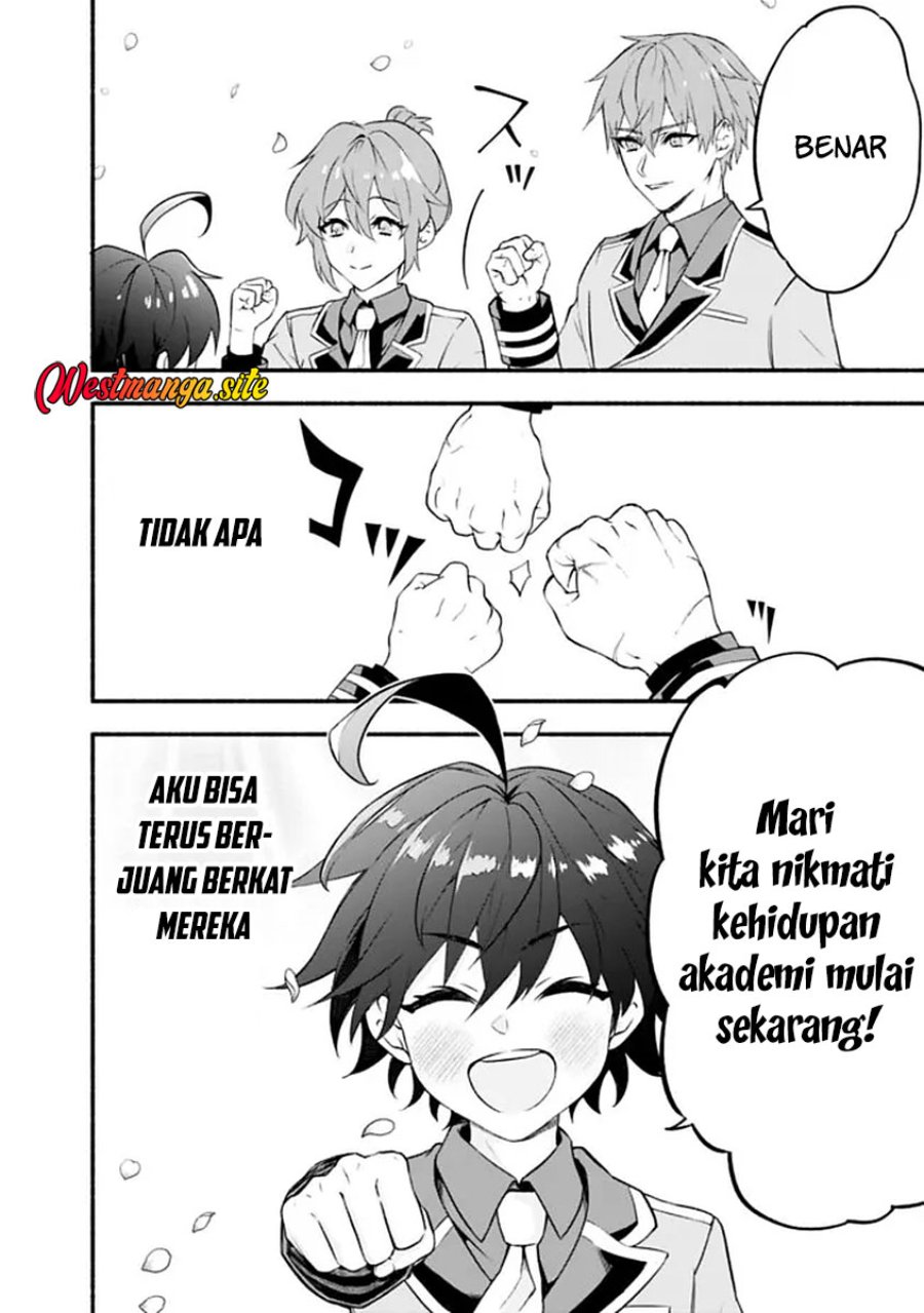 Maryokuryou Rekidai Saikyou na Tensei Seijo-sama no Gakuen Seikatsu wa Haran ni Michiafureteiru you desu Chapter 1 halaman 56