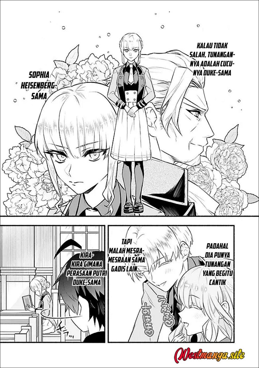 Maryokuryou Rekidai Saikyou na Tensei Seijo-sama no Gakuen Seikatsu wa Haran ni Michiafureteiru you desu Chapter 2 halaman 7
