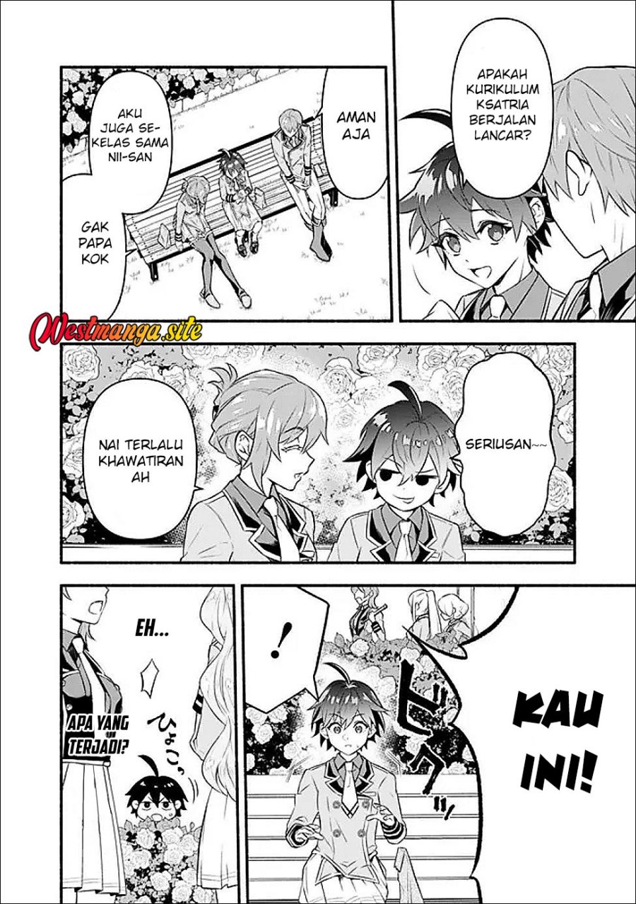 Maryokuryou Rekidai Saikyou na Tensei Seijo-sama no Gakuen Seikatsu wa Haran ni Michiafureteiru you desu Chapter 2 halaman 14