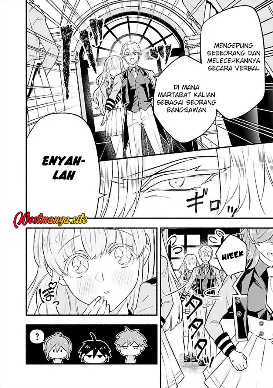 Maryokuryou Rekidai Saikyou na Tensei Seijo-sama no Gakuen Seikatsu wa Haran ni Michiafureteiru you desu Chapter 2 halaman 18
