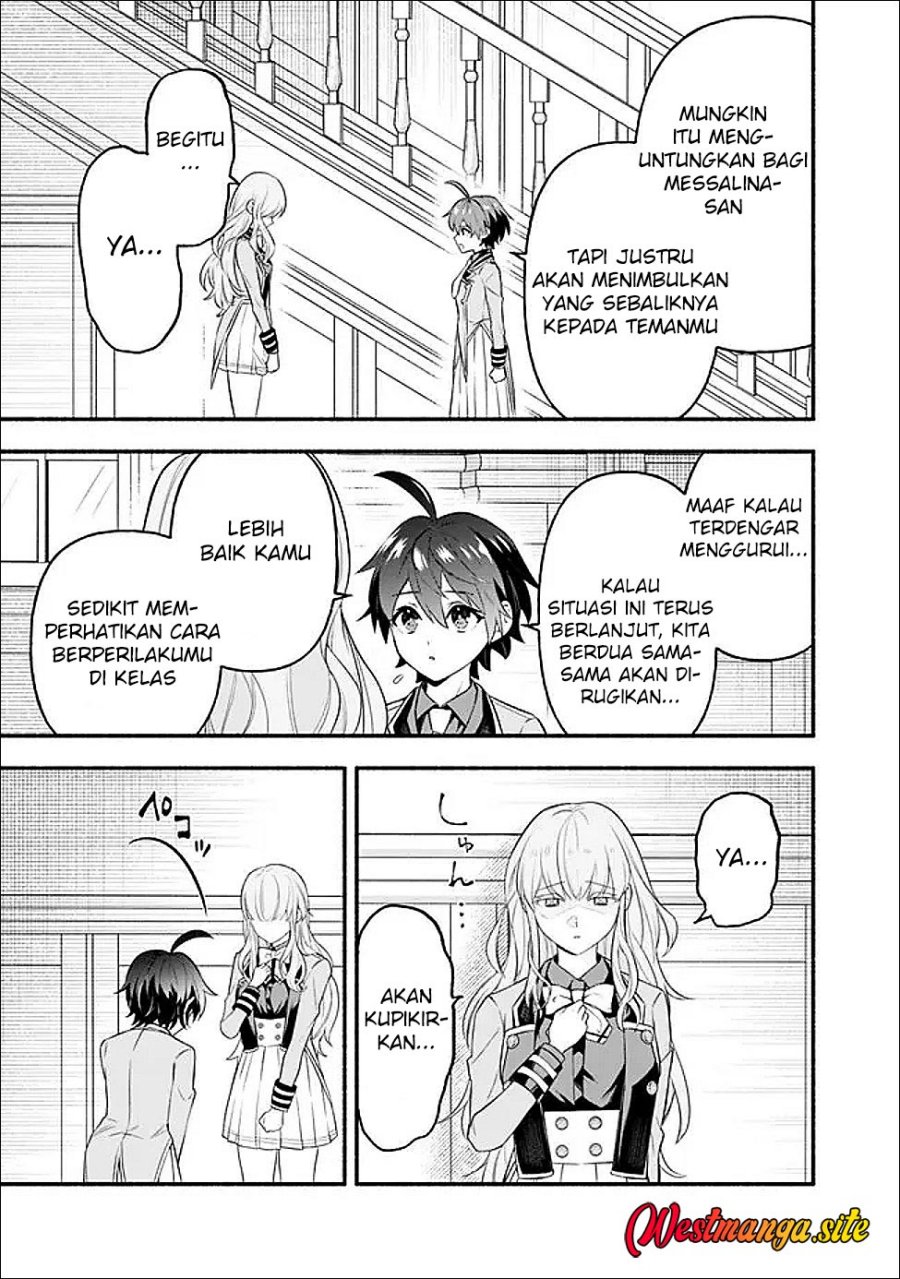 Maryokuryou Rekidai Saikyou na Tensei Seijo-sama no Gakuen Seikatsu wa Haran ni Michiafureteiru you desu Chapter 2 halaman 30