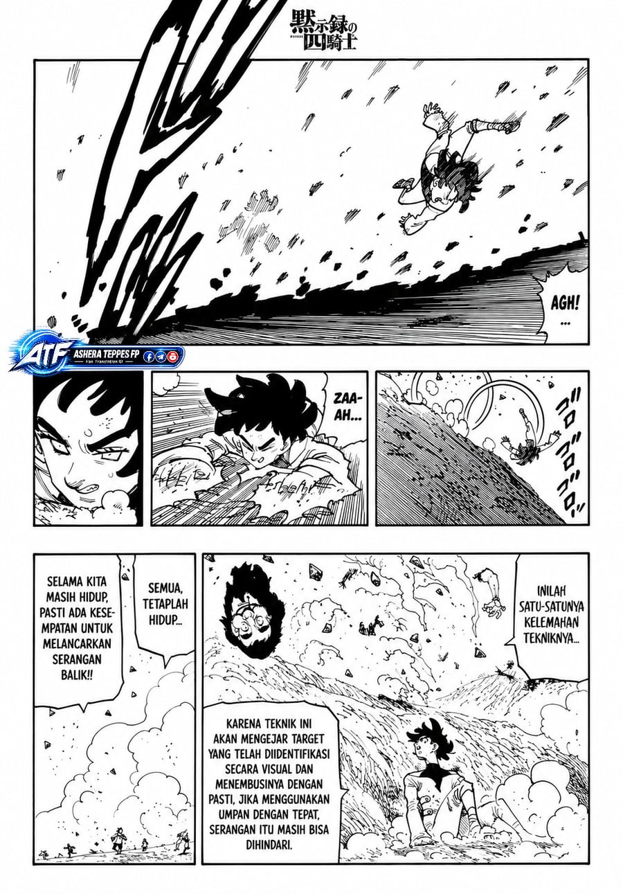 Mokushiroku no Yonkishi Chapter 250 halaman 14