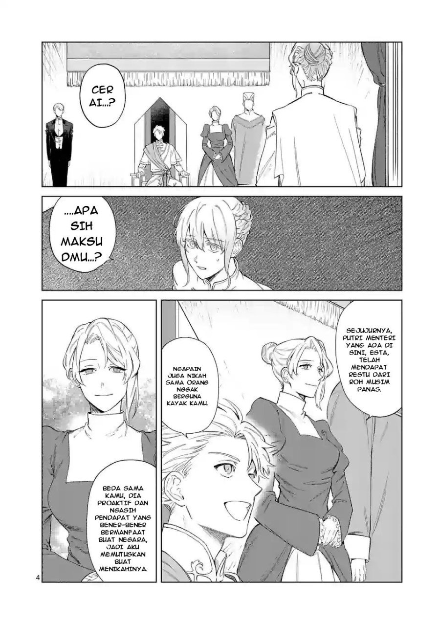 Mou Kyoumi ga Nai to Rikonsareta Reijou no Igai to Tanoshii Shinseikatsu Chapter 1 halaman 4