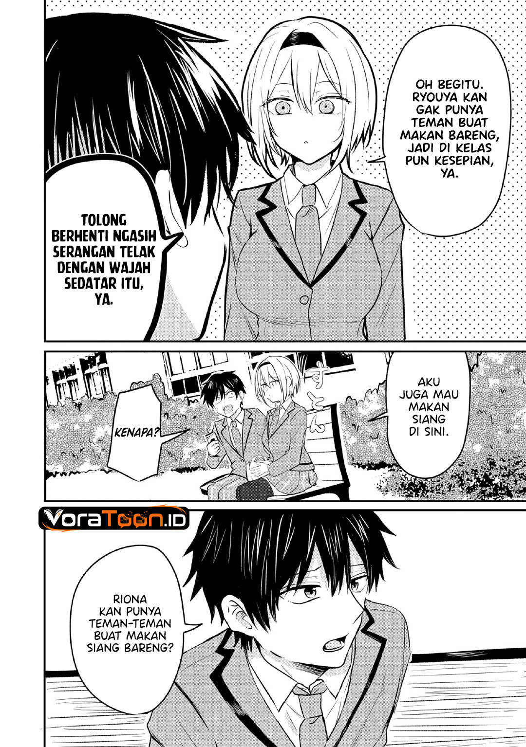 Nani no Torie mo Nai Heibon na Ore ga Bijin Futago Shimai wo Inochigake de Tasuketa Kekka, Jitsu wa Yandere datta Futari wo Gachi Bore Sasete  Shimatta Chapter 2 halaman 23