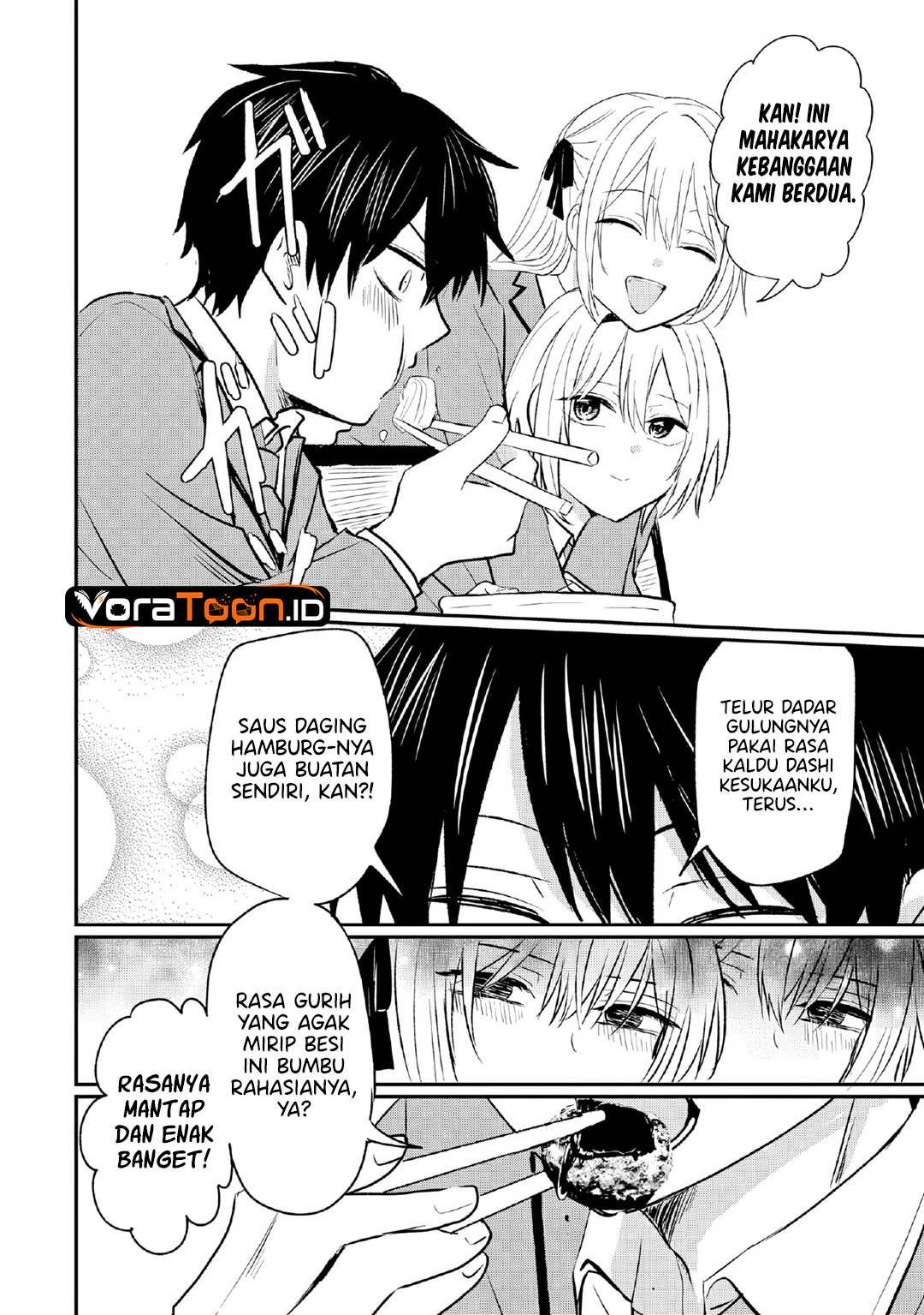 Nani no Torie mo Nai Heibon na Ore ga Bijin Futago Shimai wo Inochigake de Tasuketa Kekka, Jitsu wa Yandere datta Futari wo Gachi Bore Sasete  Shimatta Chapter 2 halaman 29