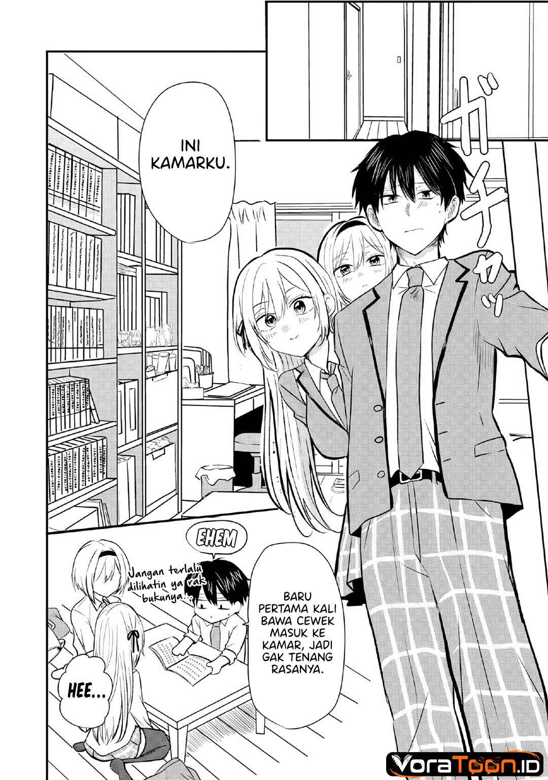 Nani no Torie mo Nai Heibon na Ore ga Bijin Futago Shimai wo Inochigake de Tasuketa Kekka, Jitsu wa Yandere datta Futari wo Gachi Bore Sasete  Shimatta Chapter 3 halaman 21