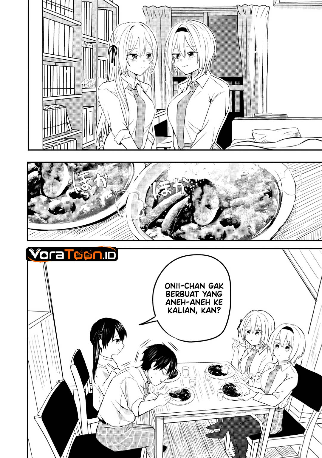 Nani no Torie mo Nai Heibon na Ore ga Bijin Futago Shimai wo Inochigake de Tasuketa Kekka, Jitsu wa Yandere datta Futari wo Gachi Bore Sasete  Shimatta Chapter 3 halaman 29
