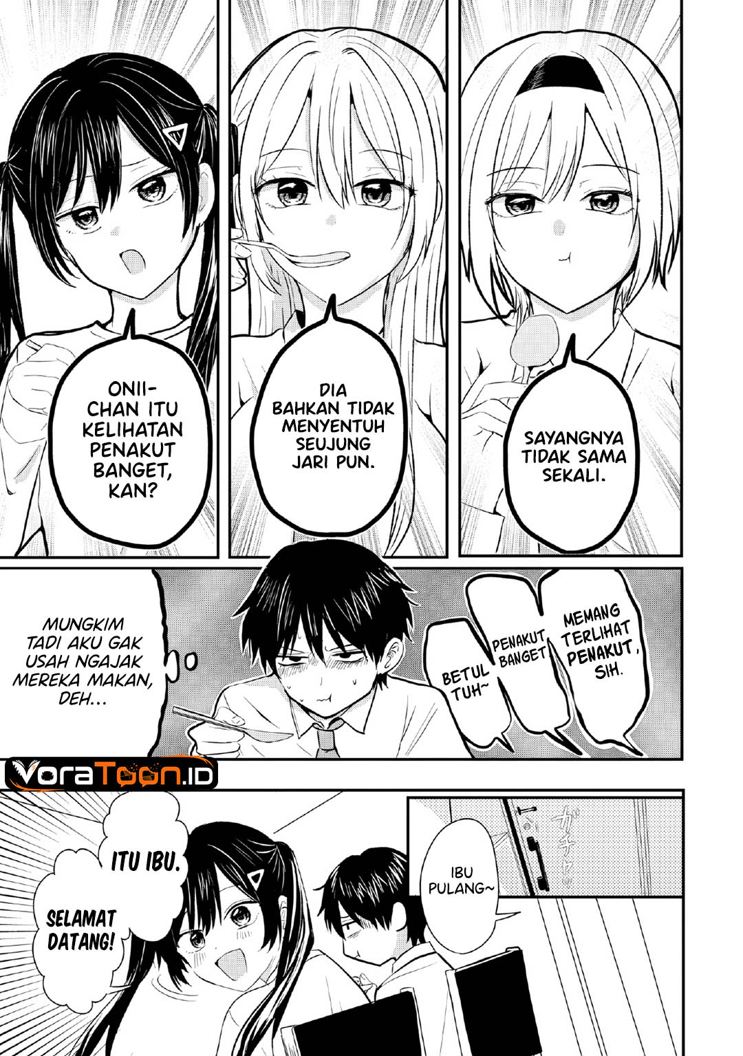Nani no Torie mo Nai Heibon na Ore ga Bijin Futago Shimai wo Inochigake de Tasuketa Kekka, Jitsu wa Yandere datta Futari wo Gachi Bore Sasete  Shimatta Chapter 3 halaman 30