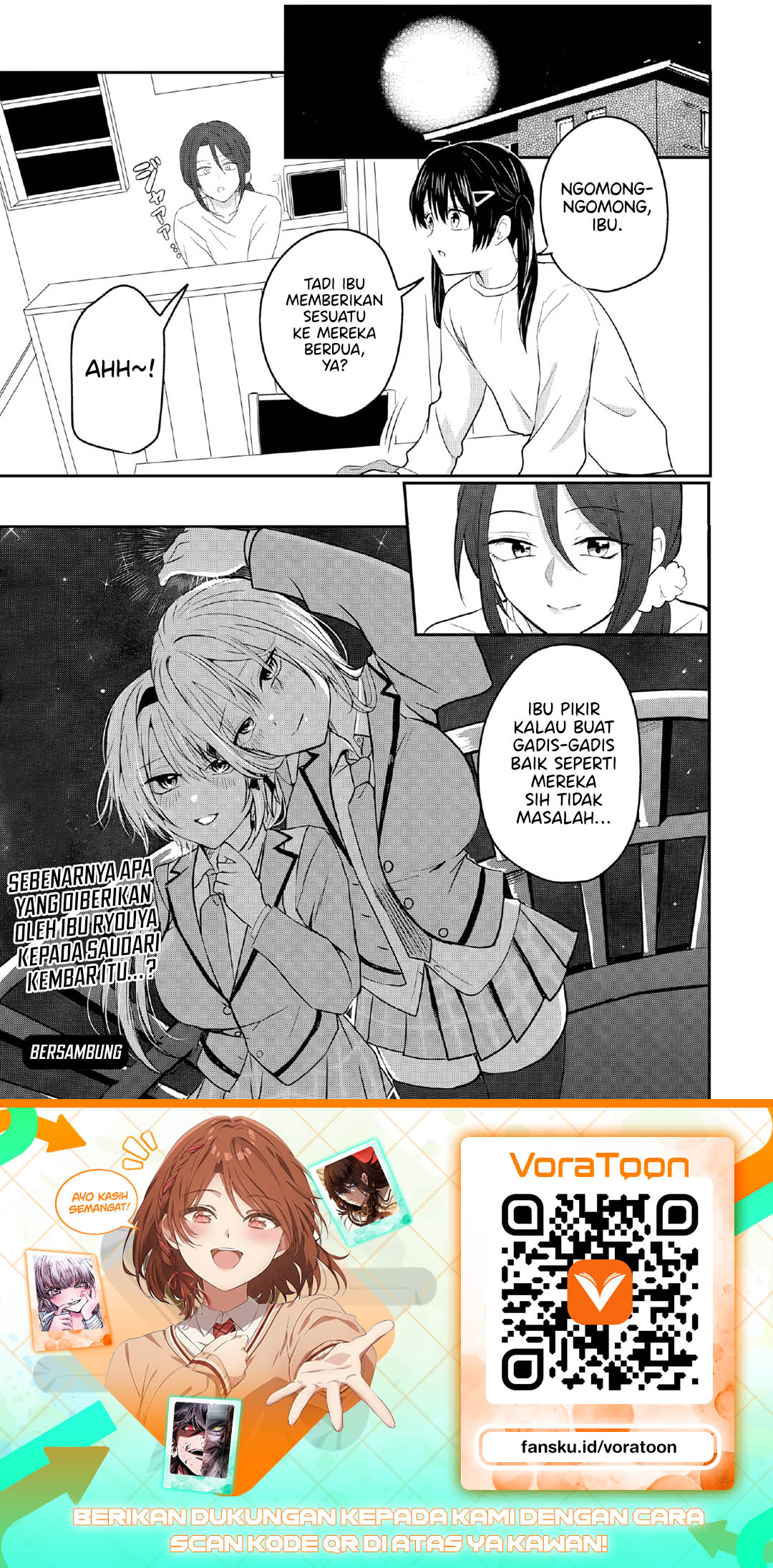 Nani no Torie mo Nai Heibon na Ore ga Bijin Futago Shimai wo Inochigake de Tasuketa Kekka, Jitsu wa Yandere datta Futari wo Gachi Bore Sasete  Shimatta Chapter 3 halaman 36