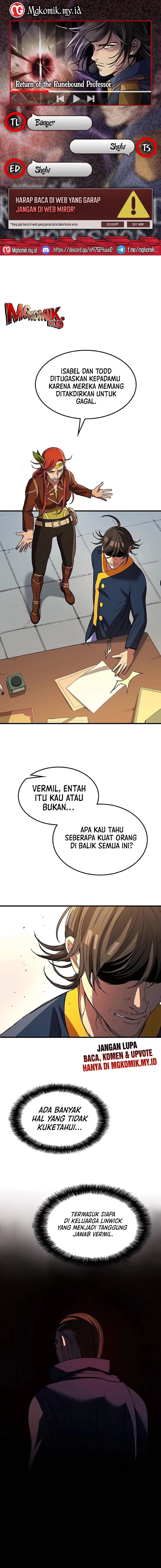 Return of the Runebound Professor Chapter 21 halaman 1