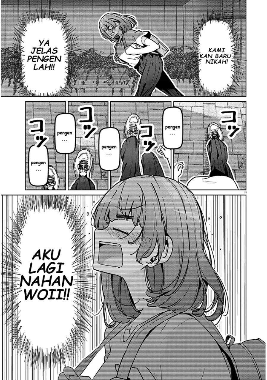 Shinkon dakedo Captain no Kanojo to wa Mada Yarenai Chapter 2.1 halaman 9