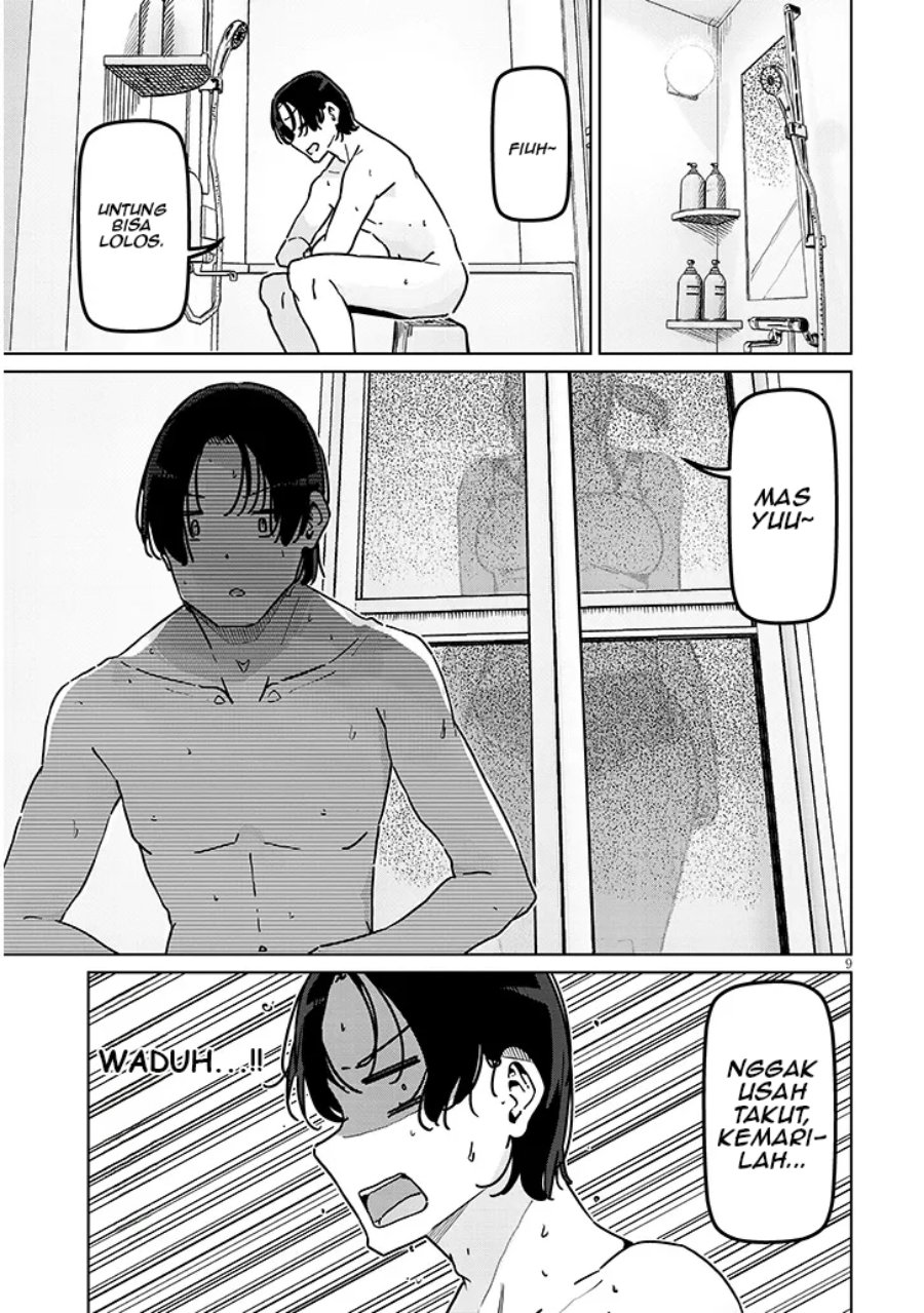 Shinkon dakedo Captain no Kanojo to wa Mada Yarenai Chapter 3.1 halaman 9