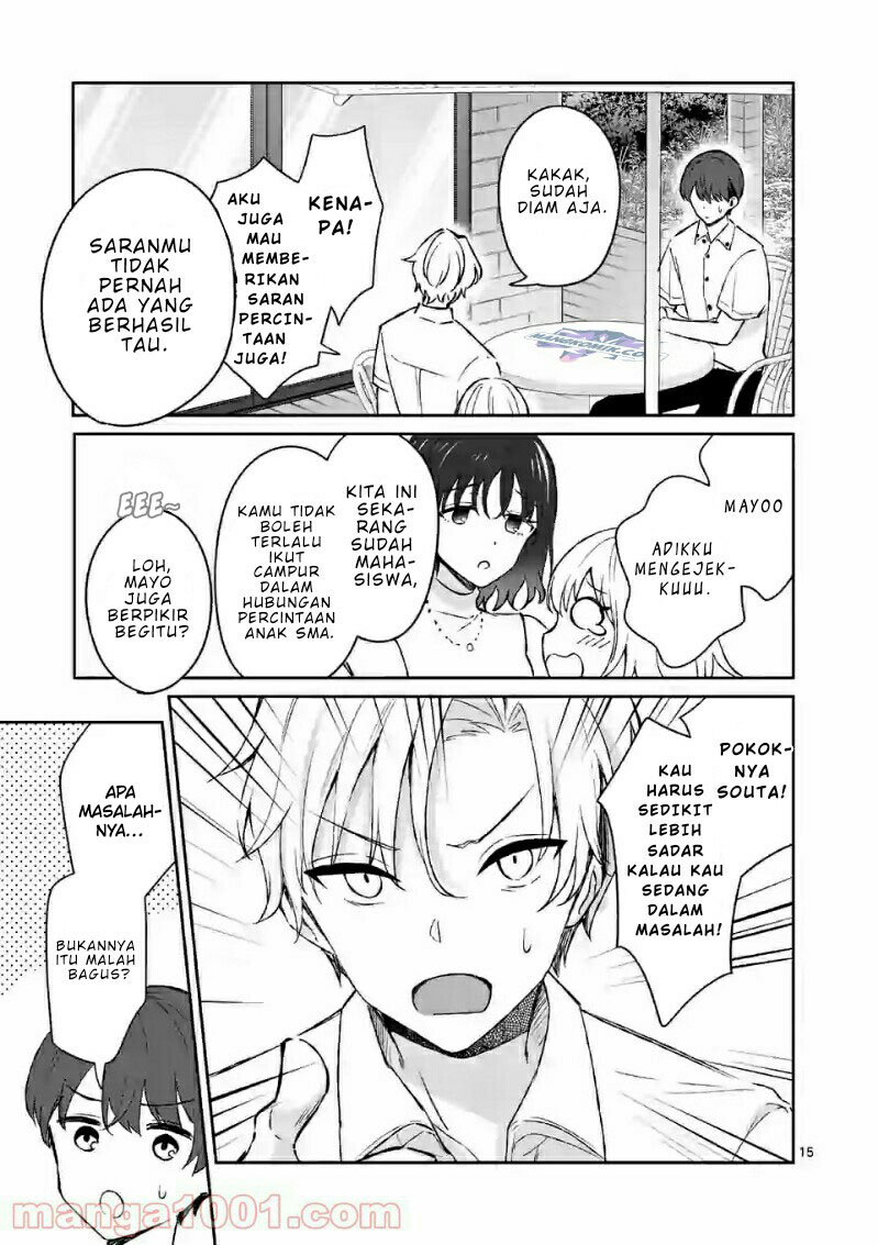 Shiotaiou no Satou-san ga Ore ni dake Amai Chapter 20 halaman 16