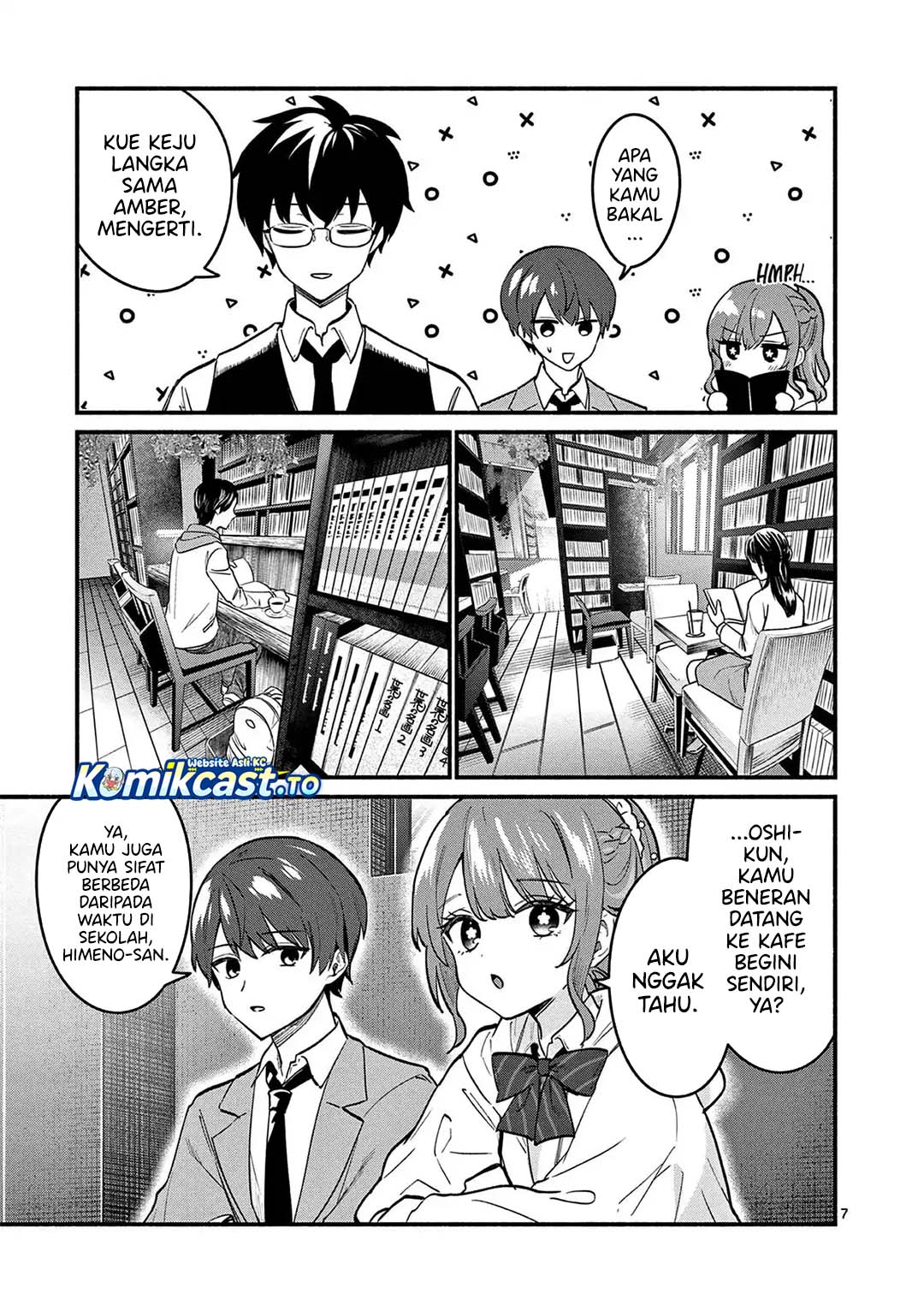 Shiotaiou no Satou-san ga Ore ni dake Amai Chapter 84 halaman 8