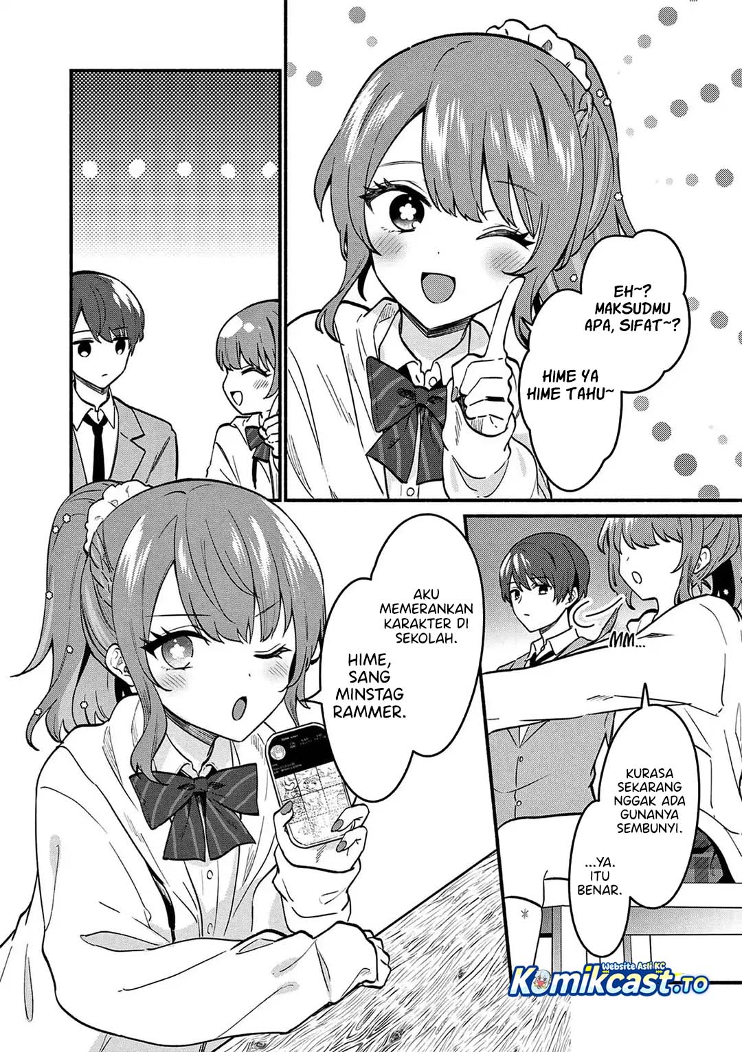 Shiotaiou no Satou-san ga Ore ni dake Amai Chapter 84 halaman 9