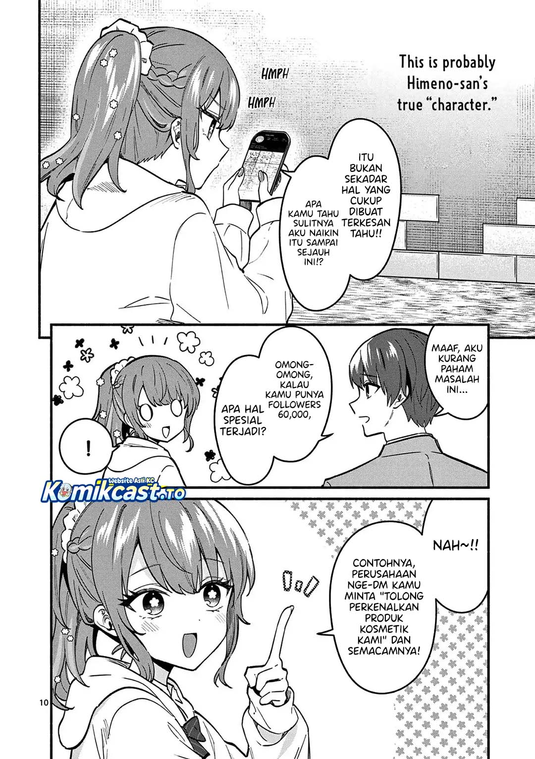 Shiotaiou no Satou-san ga Ore ni dake Amai Chapter 84 halaman 11