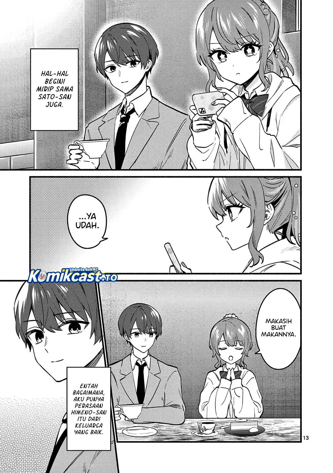 Shiotaiou no Satou-san ga Ore ni dake Amai Chapter 84 halaman 14