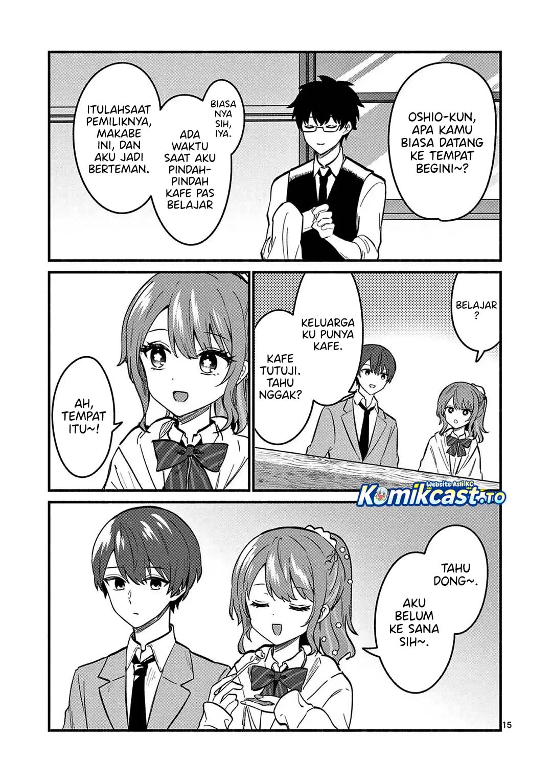 Shiotaiou no Satou-san ga Ore ni dake Amai Chapter 84 halaman 16