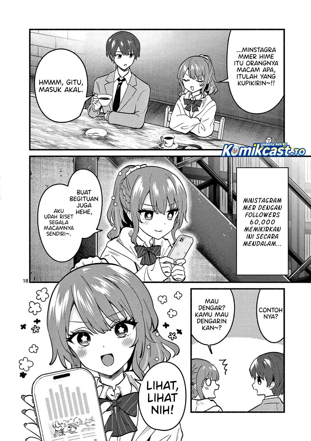 Shiotaiou no Satou-san ga Ore ni dake Amai Chapter 84 halaman 19