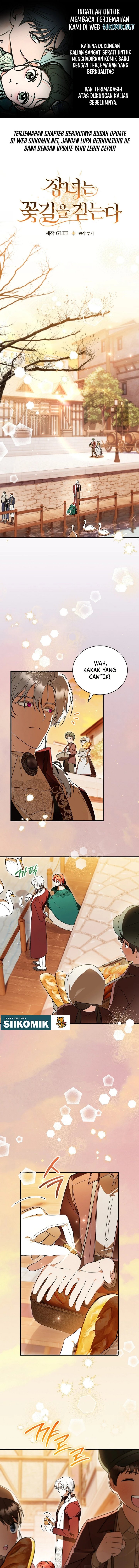 The Eldest Daughter Walks Down The Flower Path Chapter 40 halaman 1