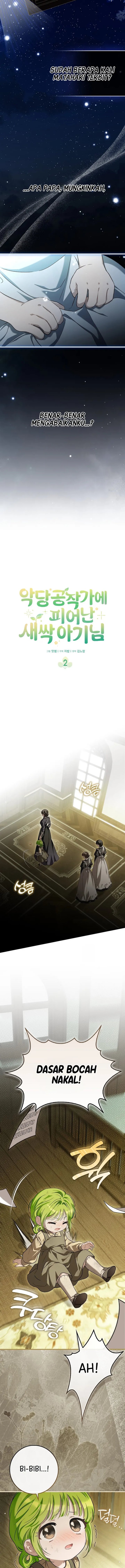 The Little Sprout Who Bloomed in the Villainous Duke's Family Chapter 2 halaman 2