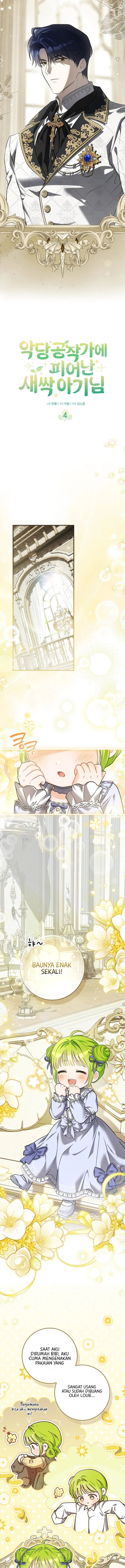 The Little Sprout Who Bloomed in the Villainous Duke's Family Chapter 4 halaman 3