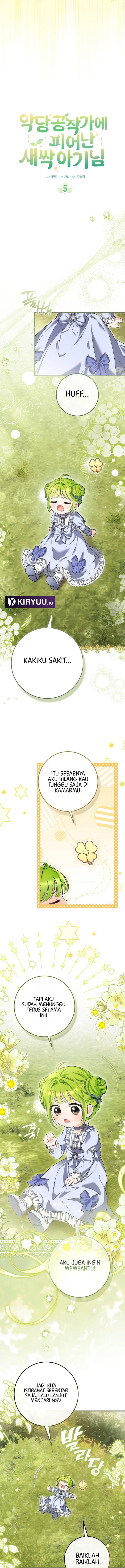The Little Sprout Who Bloomed in the Villainous Duke's Family Chapter 5 halaman 6