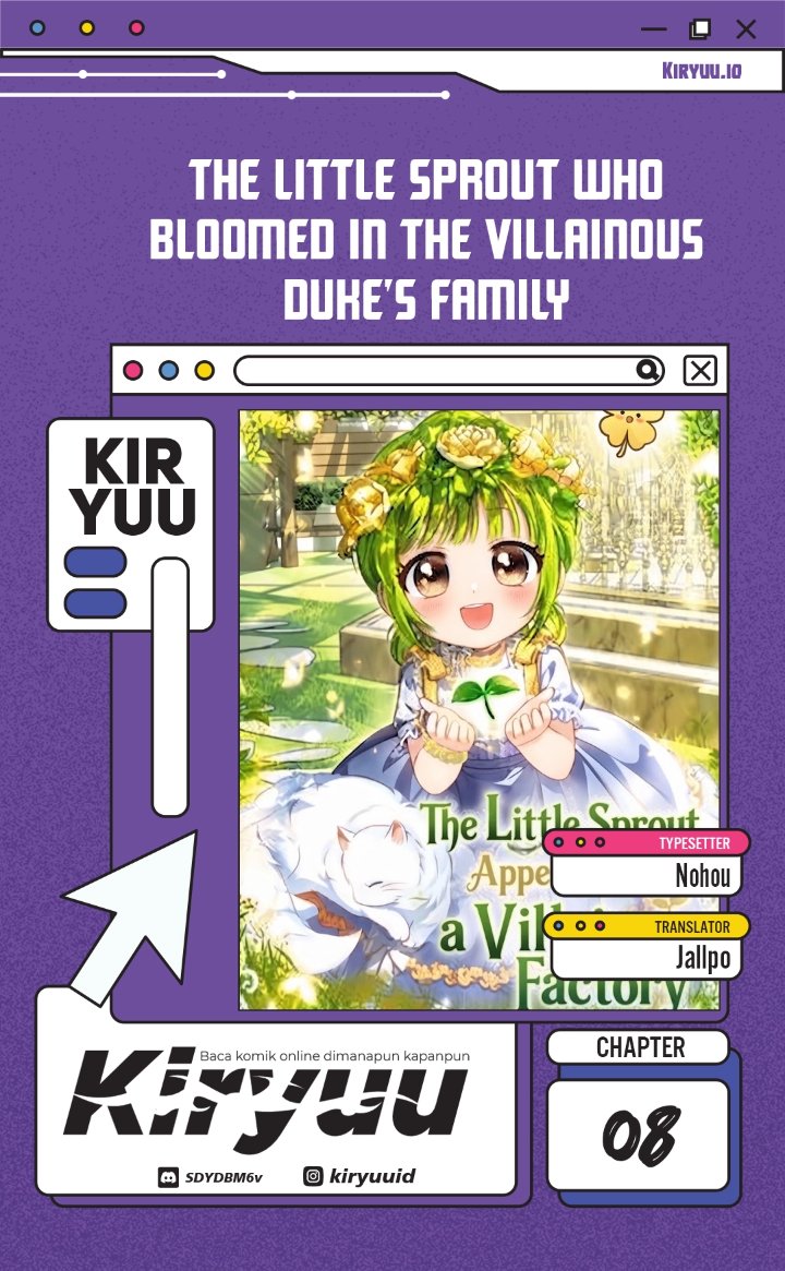 The Little Sprout Who Bloomed in the Villainous Duke's Family Chapter 8 halaman 2