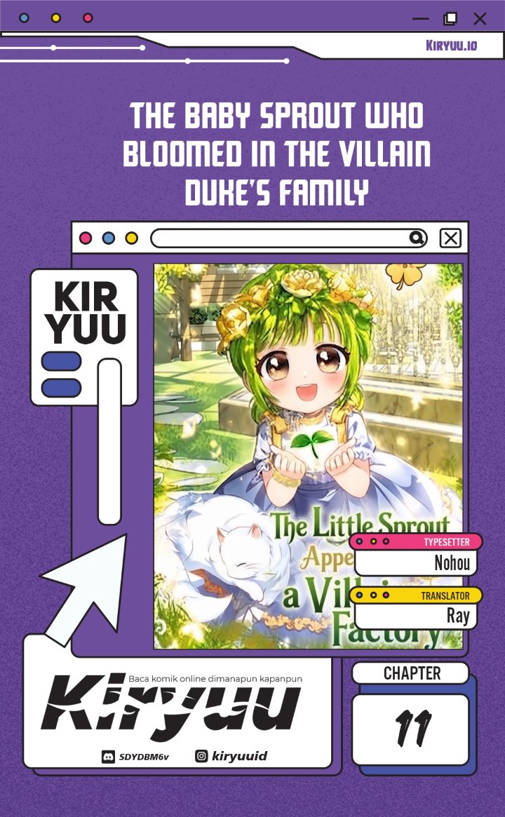 The Little Sprout Who Bloomed in the Villainous Duke's Family Chapter 11 halaman 2