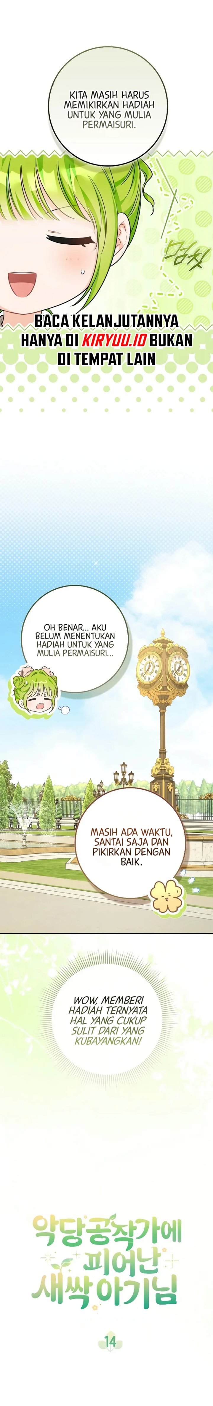 The Little Sprout Who Bloomed in the Villainous Duke's Family Chapter 14 halaman 4