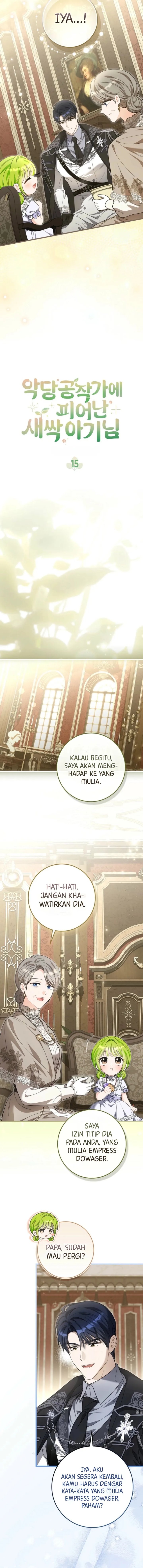 The Little Sprout Who Bloomed in the Villainous Duke's Family Chapter 15 halaman 4