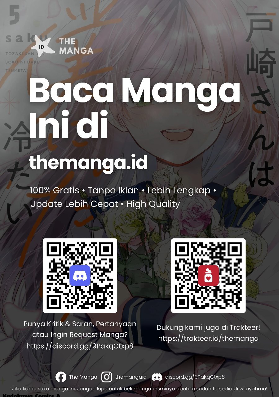 Tozaki-san wa Boku ni Dake Tsumetai Chapter 18 halaman 26
