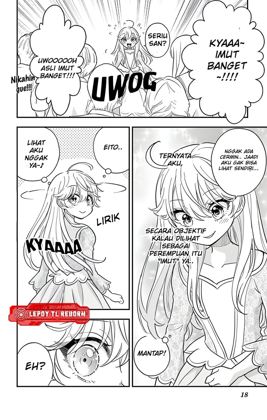 Uesugi-kun wa Onnanoko wo Yametai Chapter 28 halaman 18