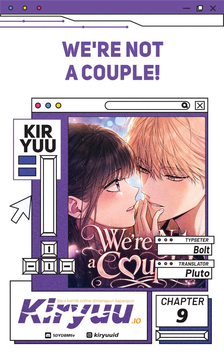 We're Not a Couple! Chapter 9 halaman 1