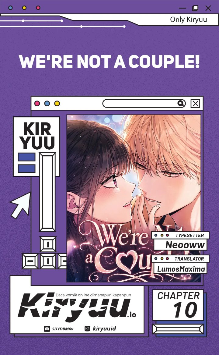 We're Not a Couple! Chapter 10 halaman 1