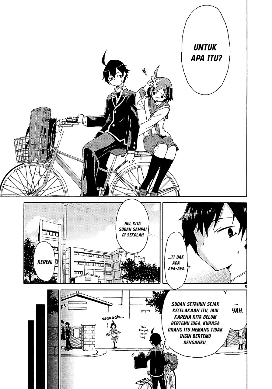 Yahari Ore no Seishun Love Come wa Machigatteiru Chapter 2.1 halaman 5