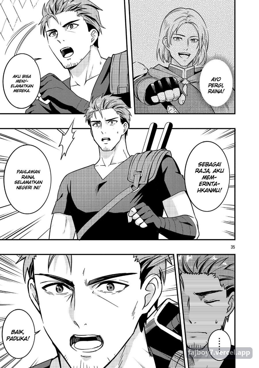 Yuusha ni Narenakatta Ossan Kyuuhei, Jinrui no Shugosha to Naru Chapter 1.2 halaman 19
